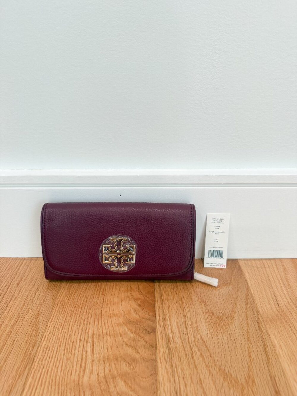 Brand New Tory Burch Britten Duo Envelope Continental Wallet